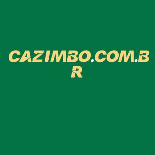 Logo da CAZIMBO.BR